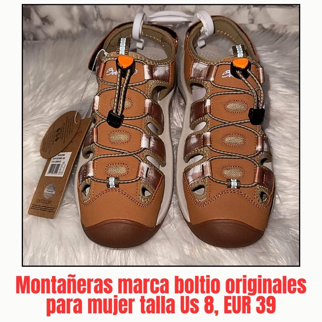 Montañeras marca boltio originales para mujer talla US 8, EUR 39,
