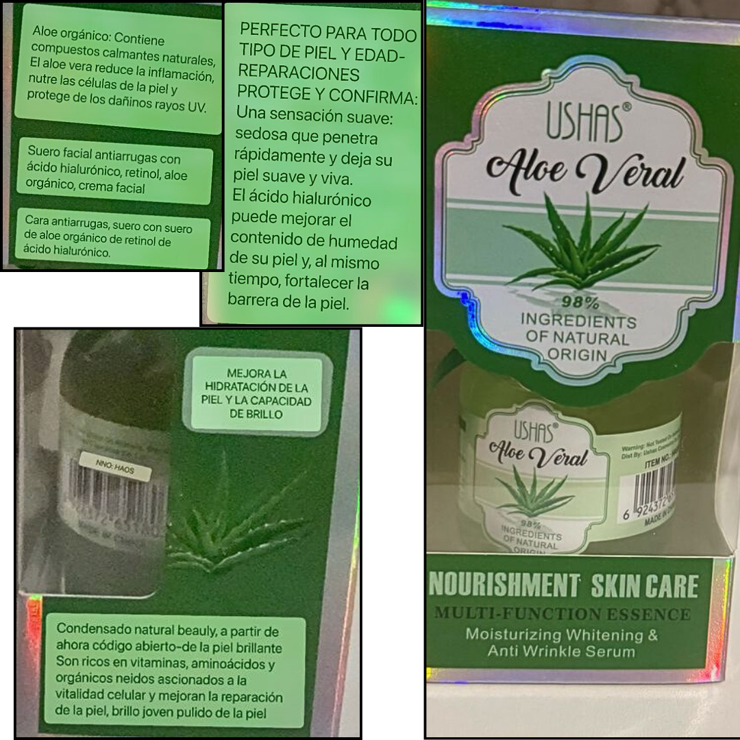 serum de Aloe Vera marca Ushas