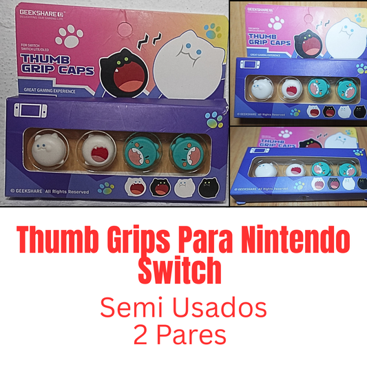 thumb grips para nintendo switch semi usados