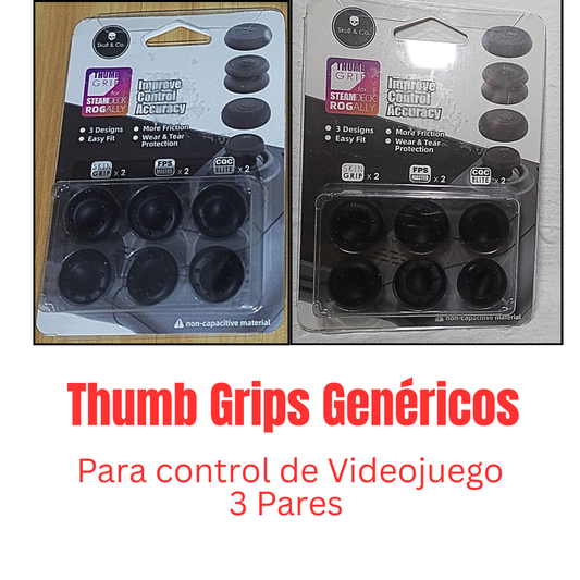 thumb grips genéricos color negros