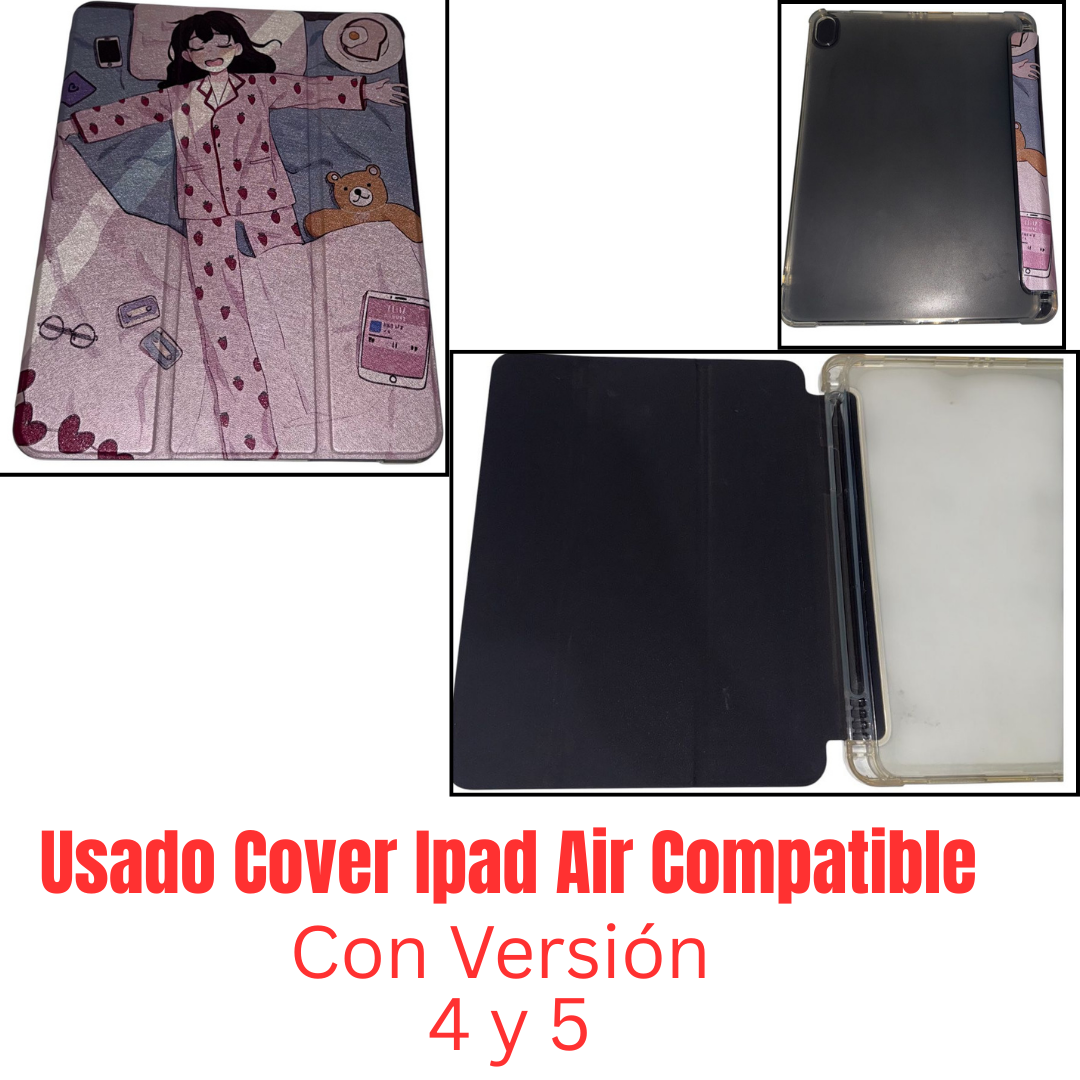 usado cover Ipad Air compatible con versión 4 y 5