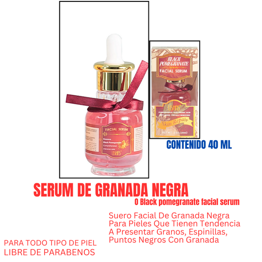 serum de granada negra marca USHAS