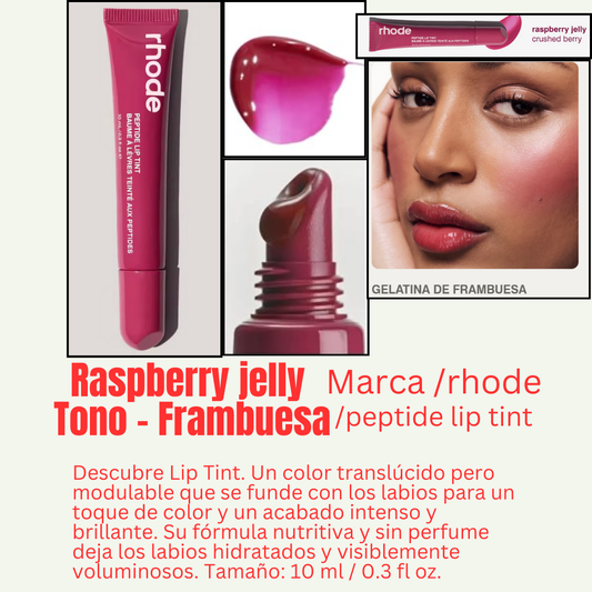labial tono frambuesa marca Rhode
