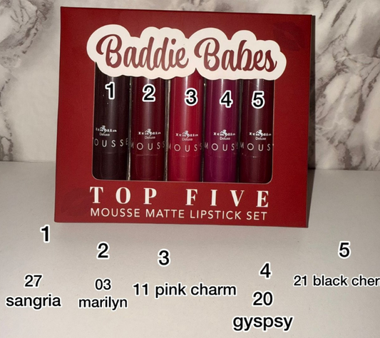 Labial Baddie Babes Marca Italia Deluxe Mousse Matte