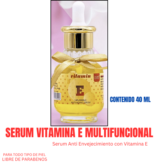 SERUM VITAMINA E MULTIFUNCIONAL MARCA USHAS
